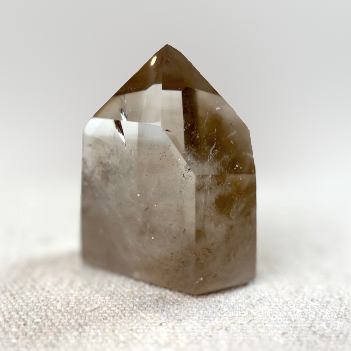 Smoky Quartz Isis Face Crystal - Source by Studio Skara, view 3