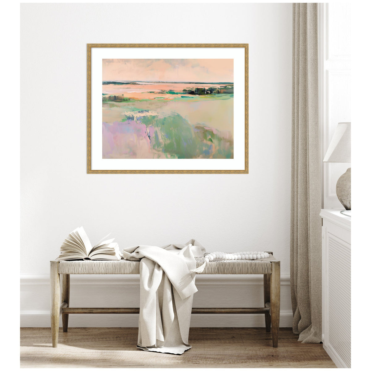 Framed Art Pastel Horizon III by Amy Lighthall