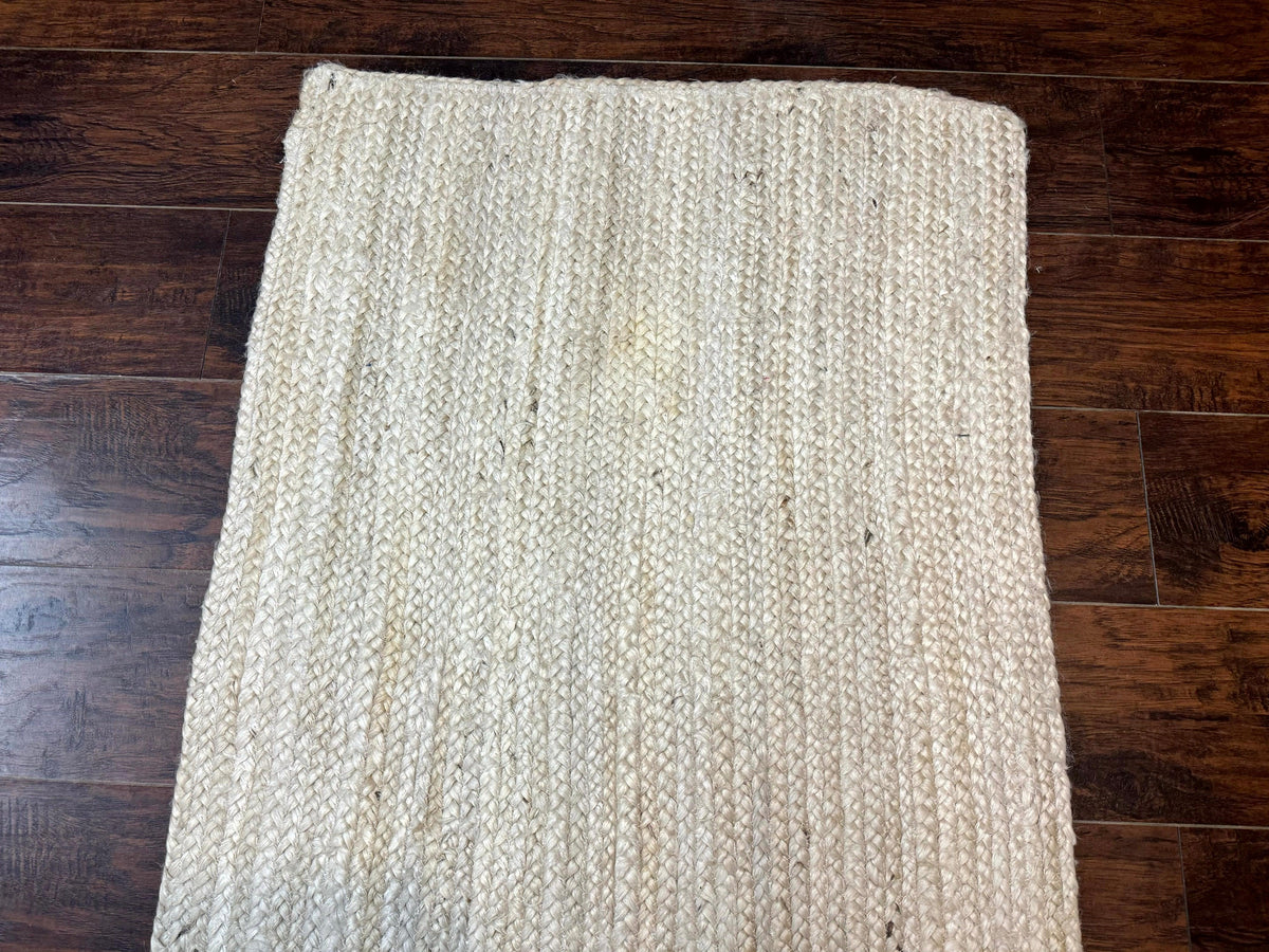 Modern Jute Runner Rug 2.7 x 10, Rug for Hallway or Kitchen, Farmhouse Rug - Jewel Rugs, view 6