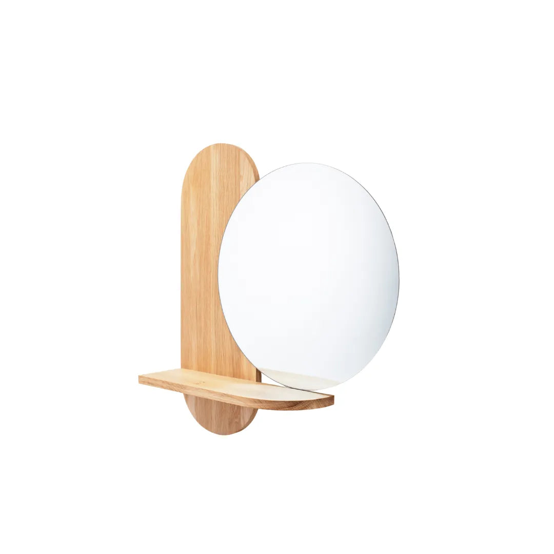 Wall mirror Oskar - oak image 0