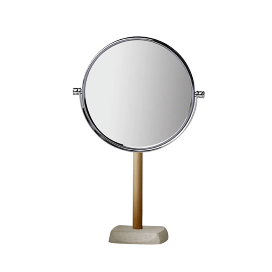 Ainsley Resin and Wood Mirror - Source by Studio Skara