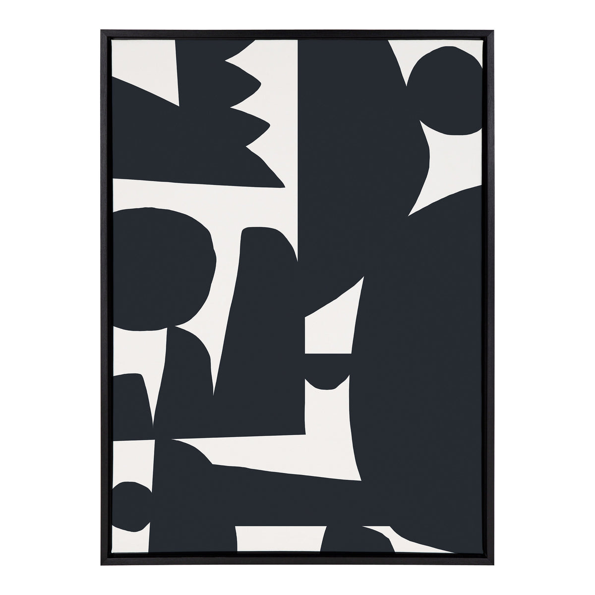 Sylvie Quiet Jungle 1 Framed Canvas by Kelly Knaga