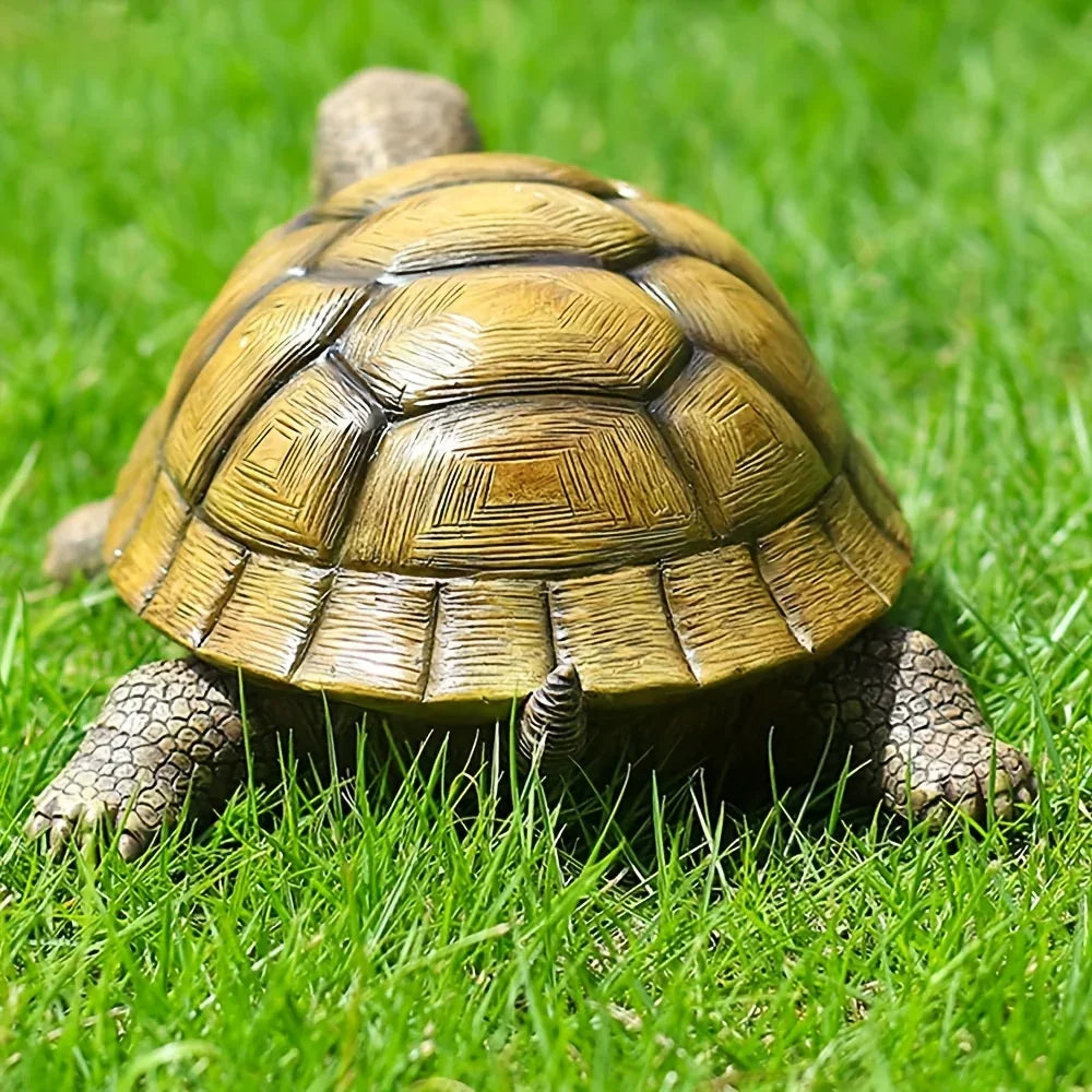 Artistic Resin Turtle Garden Statue for Outdoor Decor