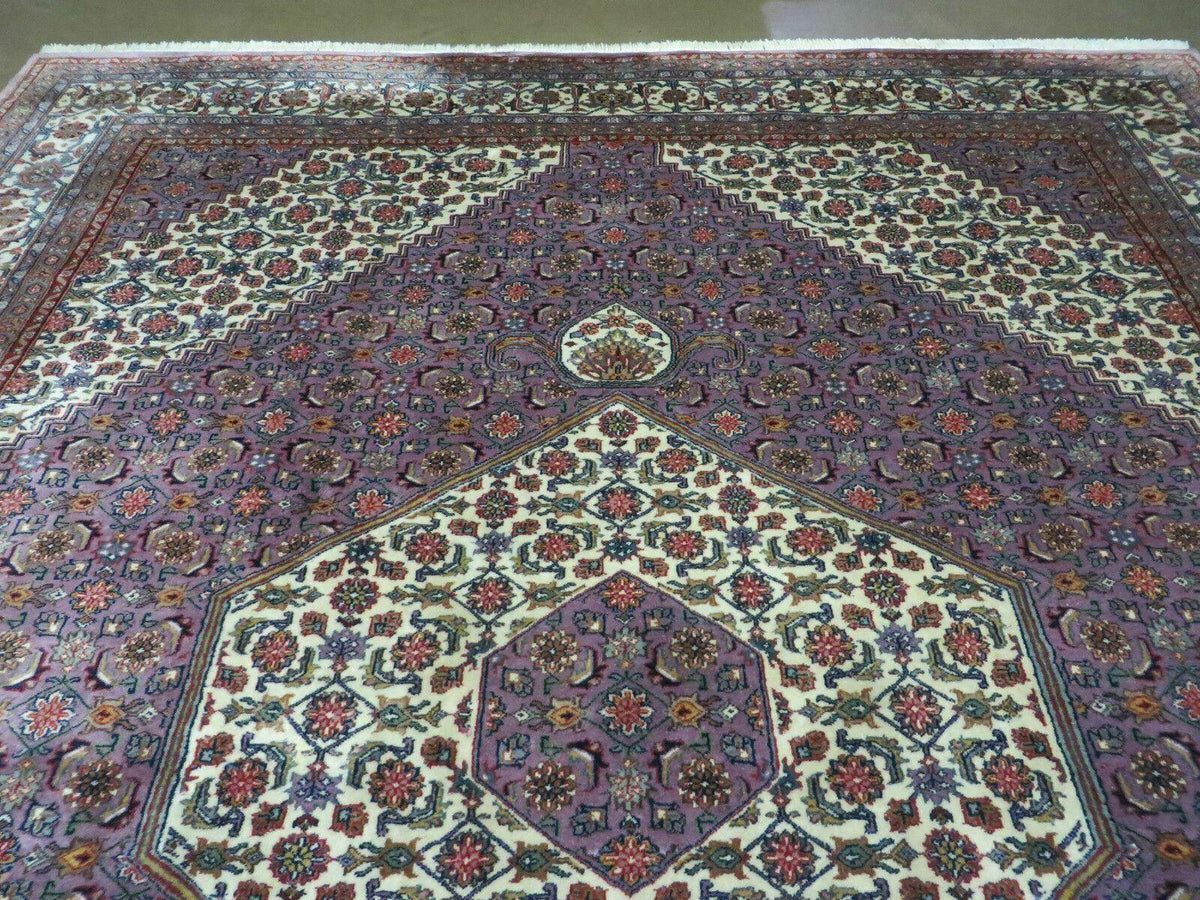 8' X 10' Vintage Fine Handmade India Wool Rug Hand Knotted Carpet Detailed Nice - Jewel Rugs, view 11