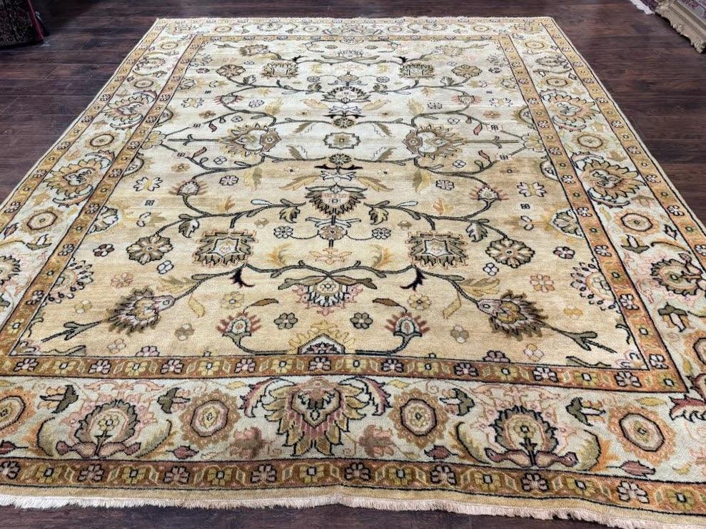Turkish Oushak Rug 8x10, Vintage Wool Carpet - Jewel Rugs, view 2