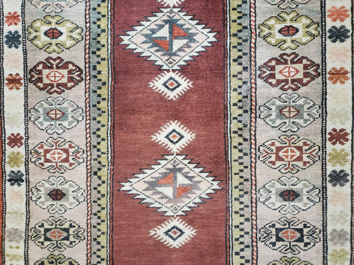 4x8 Turkish Rug - Turkish Oriental Carpet - Tribal Rug - Talesh Rug - Hand Knotted Wool Area Rug 4' 4" x 7' 6" Bedroom Rug Vintage - Jewel Rugs, view 4