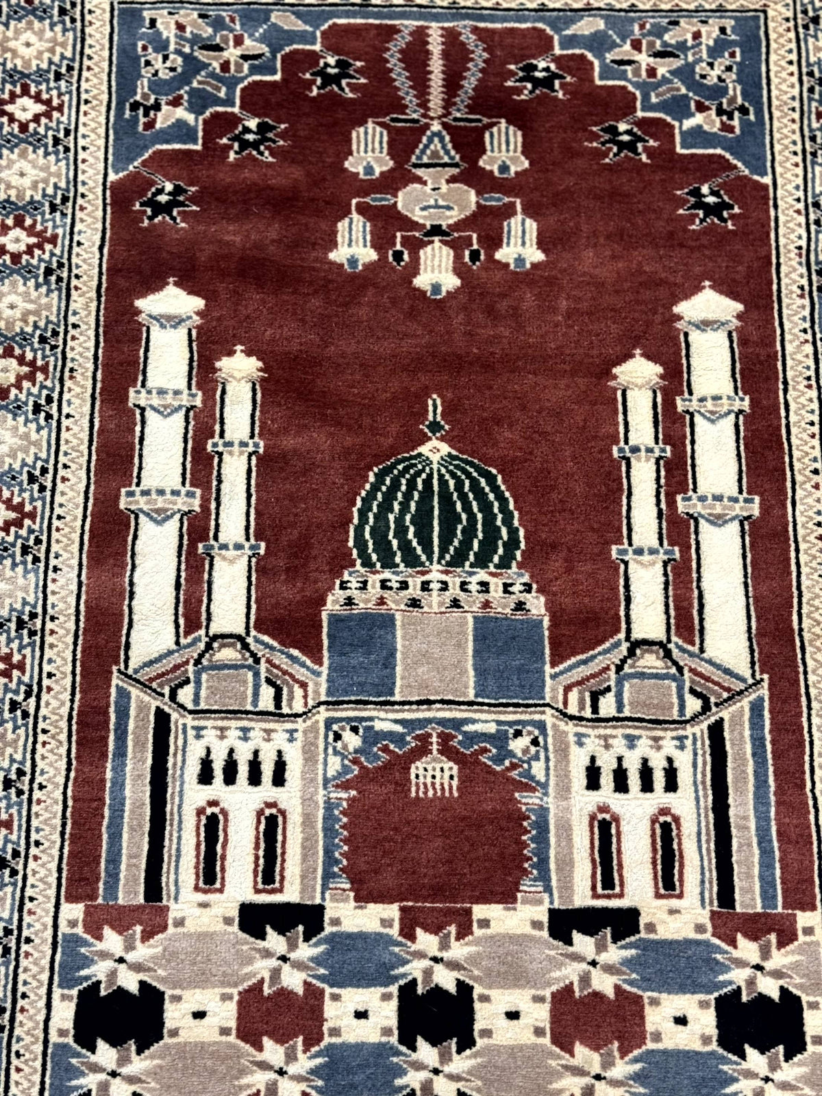 Small Pakistani Bokhara Prayer Rug 2.7 x 4 - Jewel Rugs, view 5