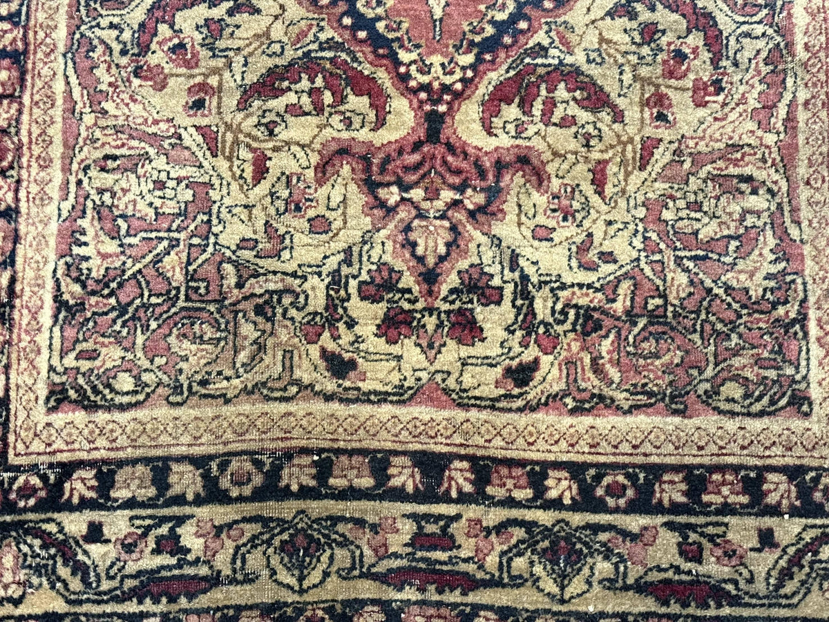 Antique Persian Lavar Rug 3x5, Persian Kerman Rug, Traditional Persian Carpet - Jewel Rugs, view 13