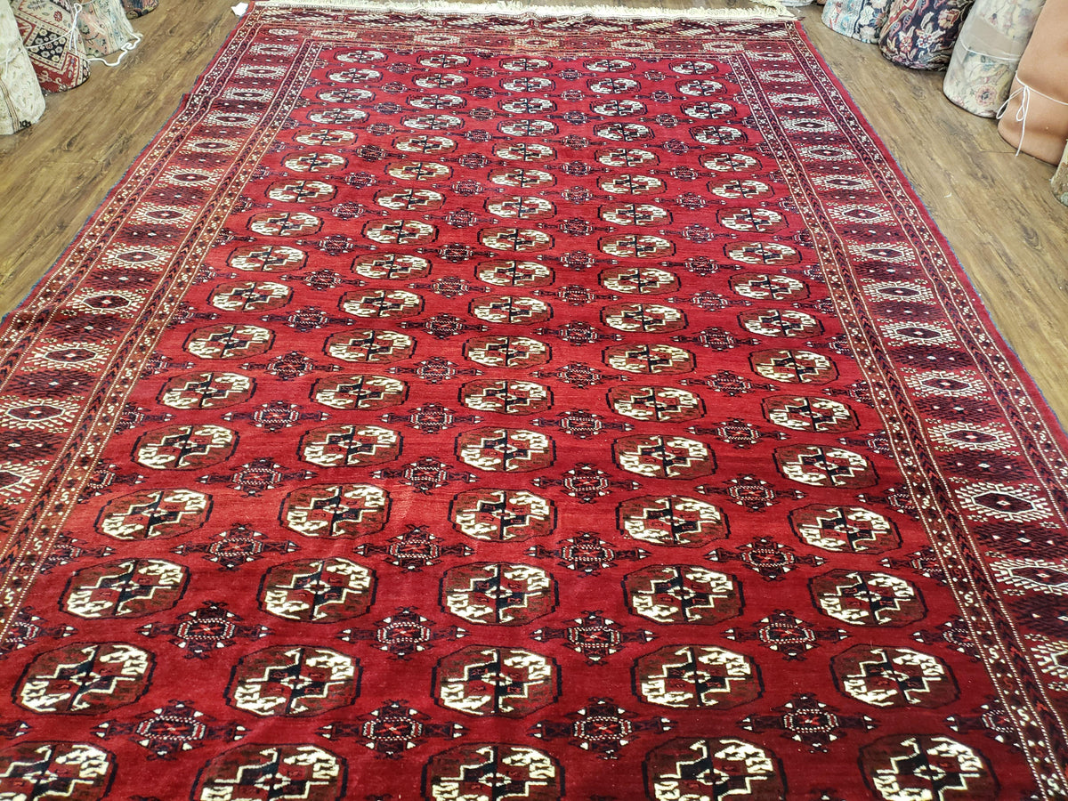 Persian Turkoman Rug 8 x 12.5 - Jewel Rugs, view 2