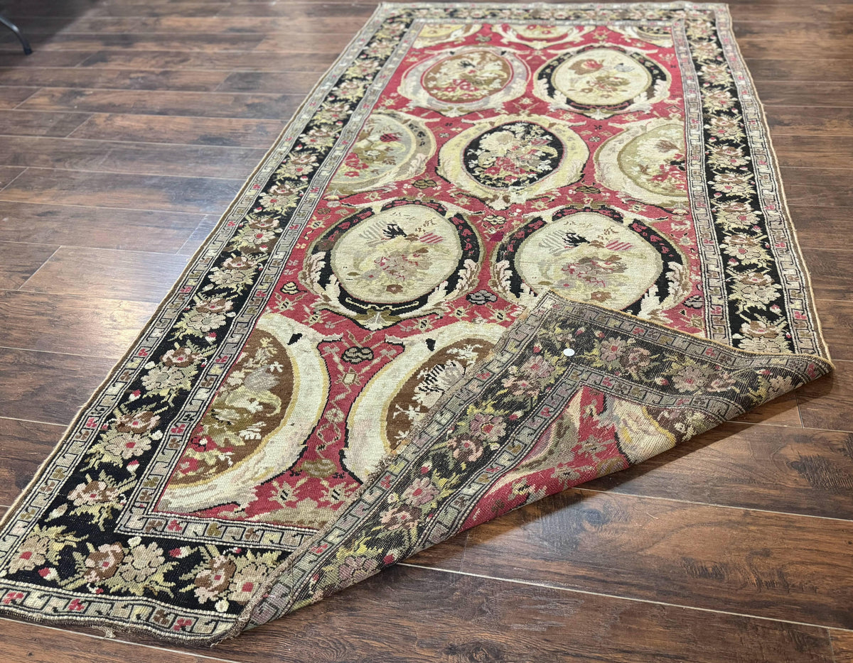 Antique Caucasian Karabakh Rug 5x10 - Jewel Rugs, view 12