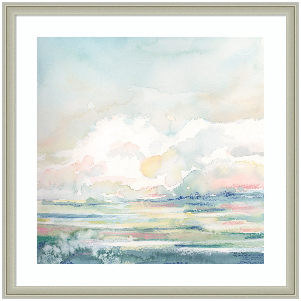 Framed Art Stillness by Julie Maida