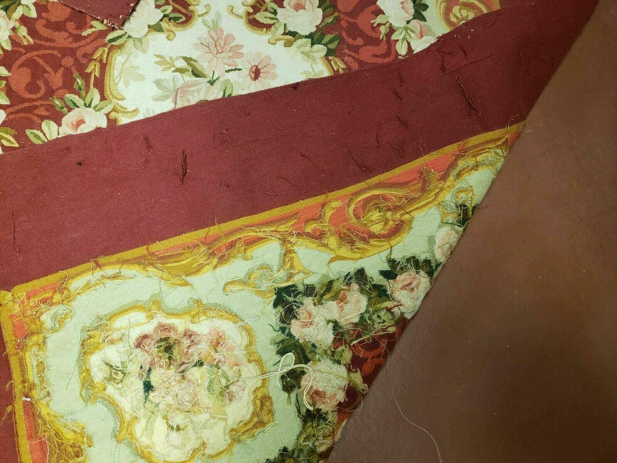 3' X 5' Antique Handmade French Aubusson Weave Savonnerie Needlepoint Rug Nice - Jewel Rugs, view 10