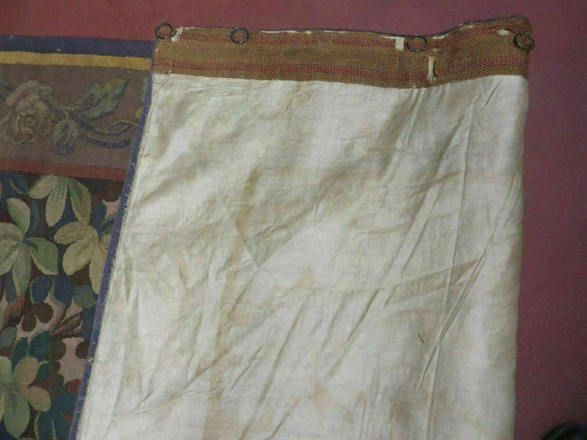 Antique French Tapestry 5x6 French Handmade Aubusson Nature One Of A Kind Rare - Jewel Rugs, view 10