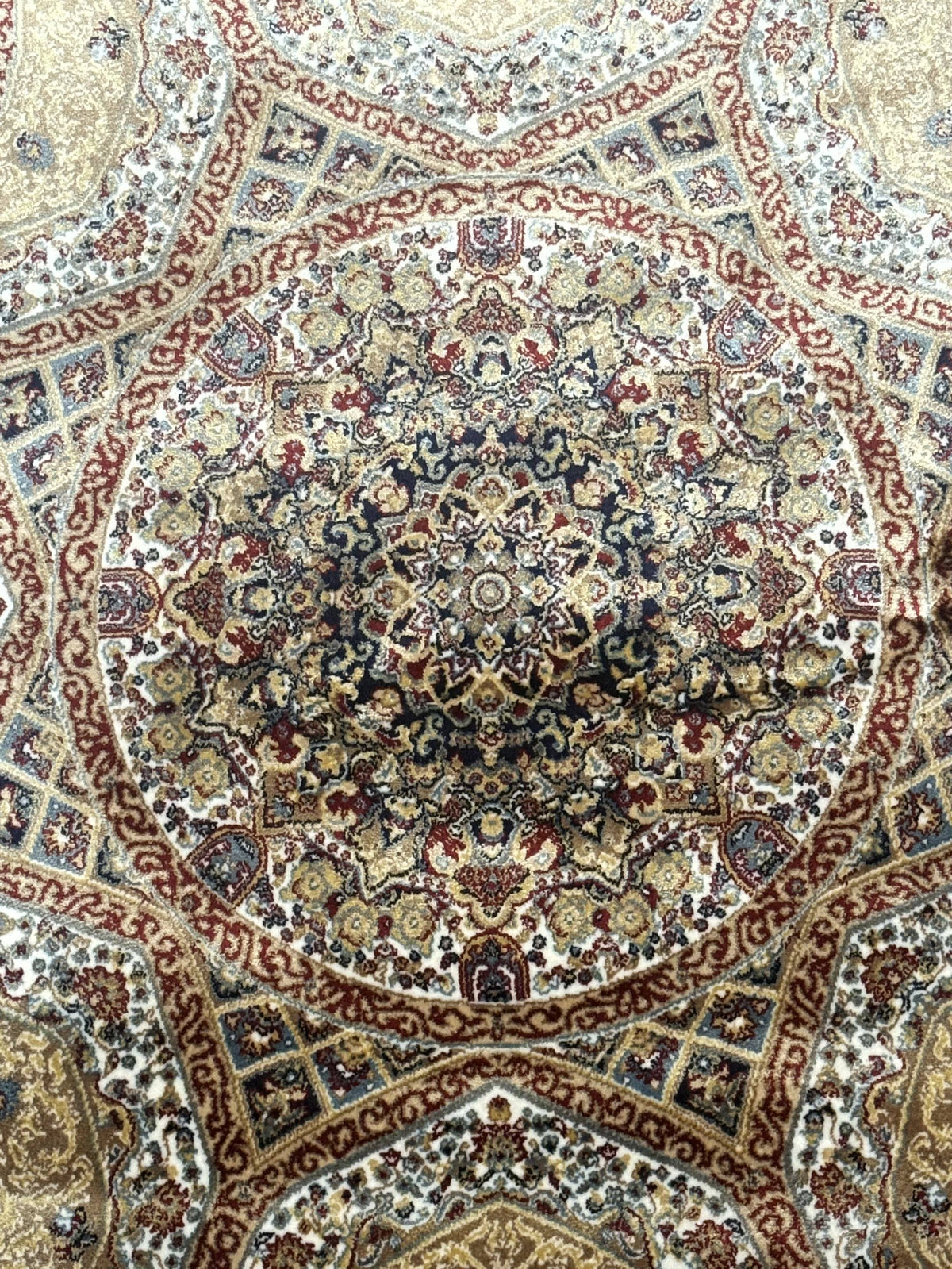 Turkish Silk Runner Rug 2.6 x 13, Dome Design, Hereke Runner, Bamboo Silk, New - Jewel Rugs, view 8