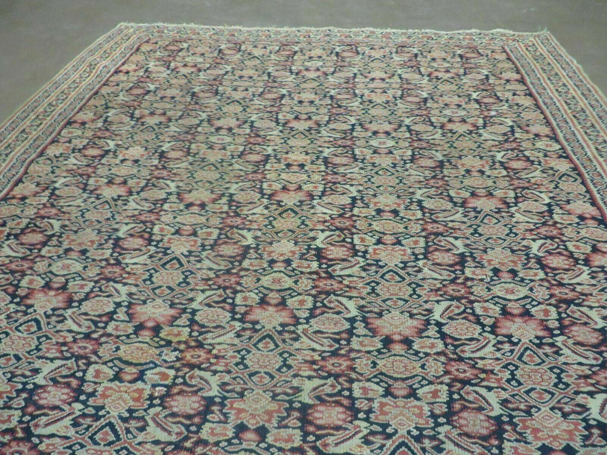 4' X7' Antique Handmade Turkish Wool Kilim Soumak Flat Weave Rug Tribal Organic - Jewel Rugs, view 13