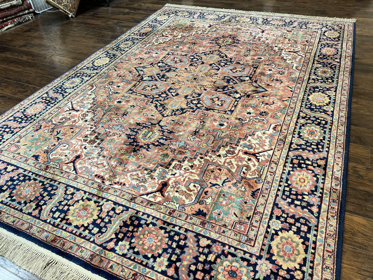 Karastan Rug 8.8 x 12, Karastan Heriz #726, Wool Pile Karastan Area Rug, Rare Hard to Find, Original 700 Series - Jewel Rugs, view 2