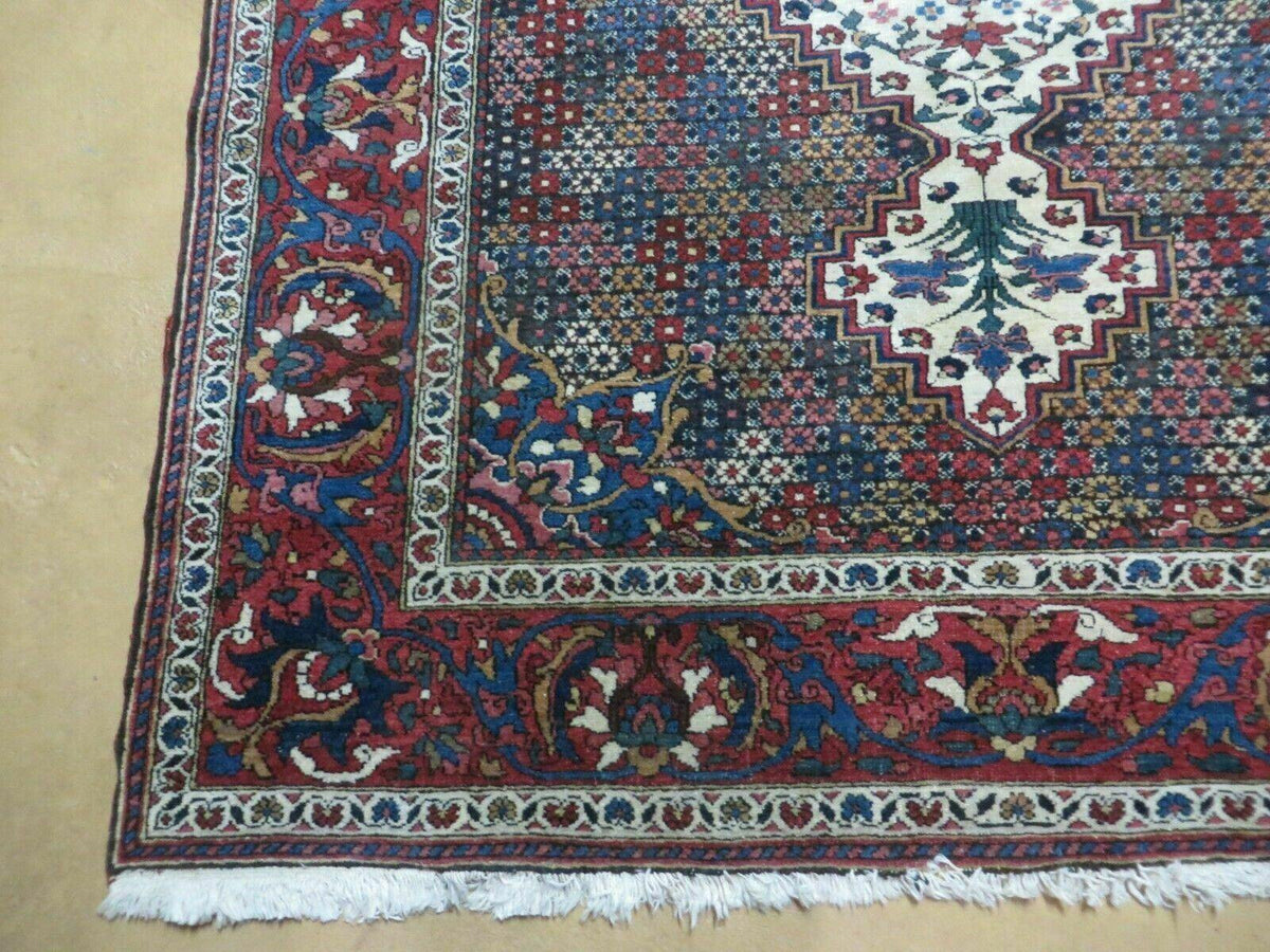 4' X 7' Vintage Handmade Turkish Floral Orient Medallion Wool Veg Dye Rug Nice - Jewel Rugs, view 10