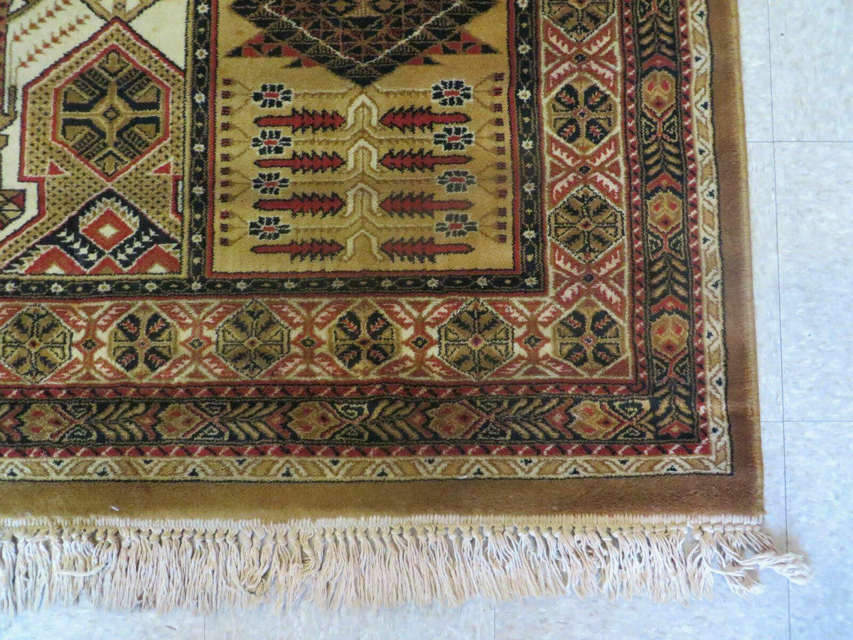 Couristan Rug 10x14, Large Belgium Power Loomed Wool Carpet 10 x 14 ft, Brown Tan Cream Oriental Rug, Living Room Rug, Large Area Rug - Jewel Rugs, view 10