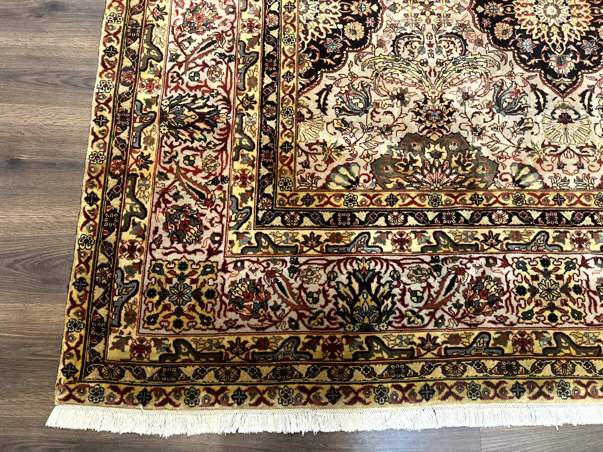 Indian Agra Rug 9x12, Fine Oriental Carpet - Jewel Rugs, view 8