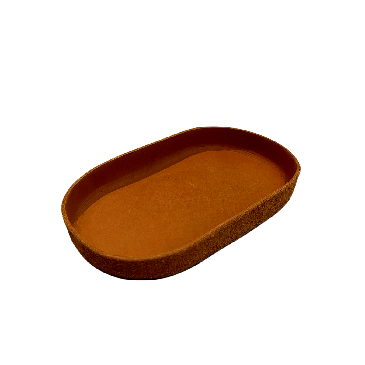 Leather Valet Tray: Oval - Source by Studio Skara