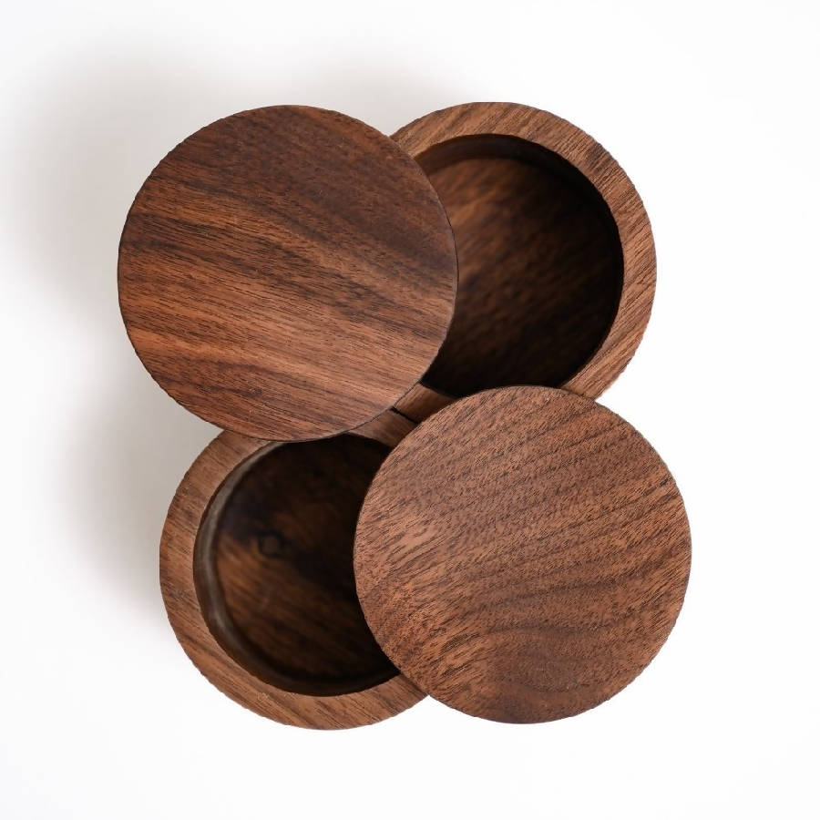 Kambur Spice Jar - Chechen Wood Design, view 4