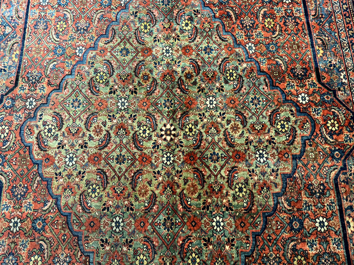 Antique Persian Bijar Rug 7x15 - Jewel Rugs, view 4