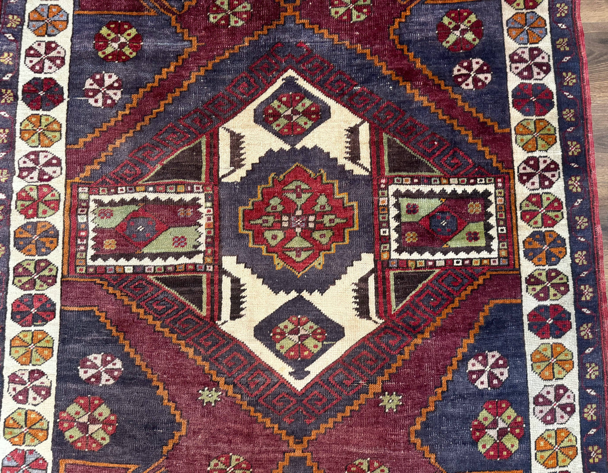 Turkish Kazak Rug 5x7, Geometric - Jewel Rugs, view 5