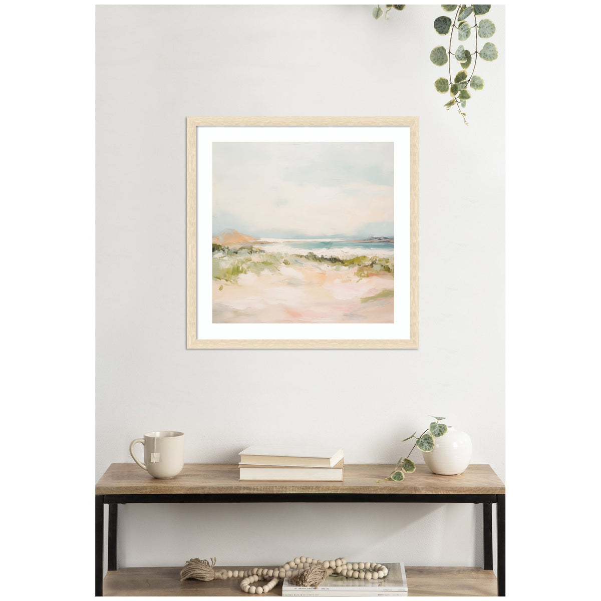Tranquil Landscape III Square by Amy Lighthall Framed Wall Art Print