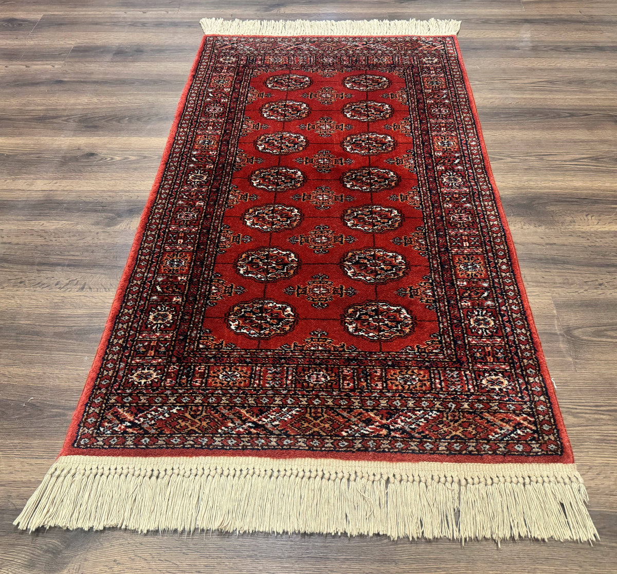 Karastan Rug 3x5, Antique Bokhara #734, Rare, Wool Pile Discontinued Karastan, Original 700 Series - Jewel Rugs, view 2