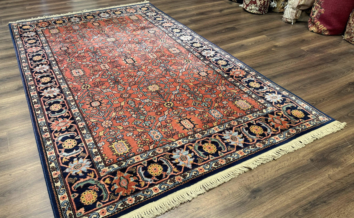5.9 x 9 Karastan Serapi Rug #729, Wool, Original 700 Series, Rare - Jewel Rugs, view 3
