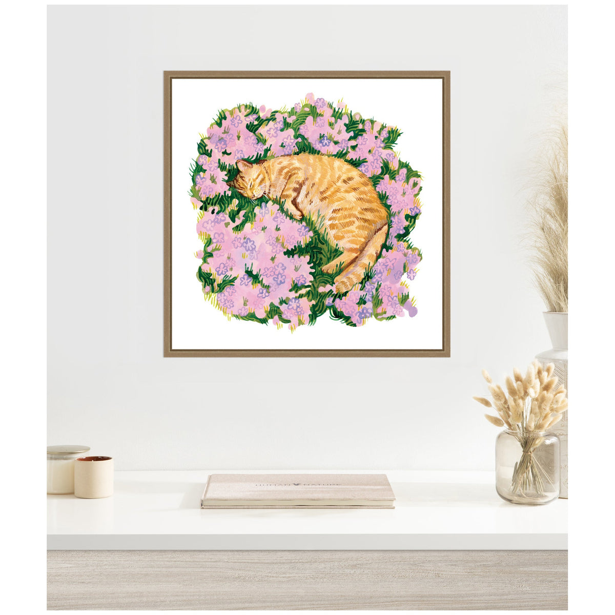 Dream on the Meadow by Lucia Gianello Framed Canvas Wall Art Print