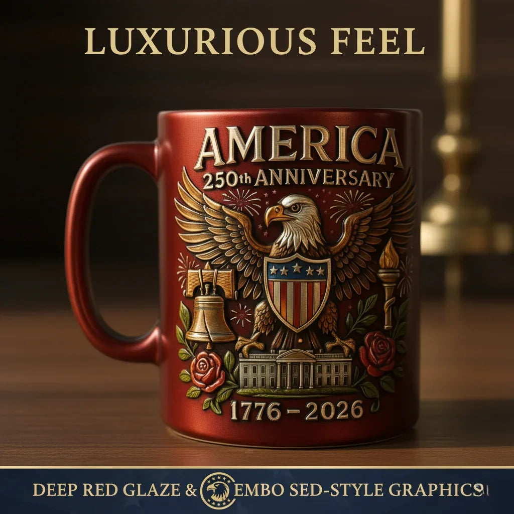 Ceramic Mug - Patriotic Ceramic 14oz