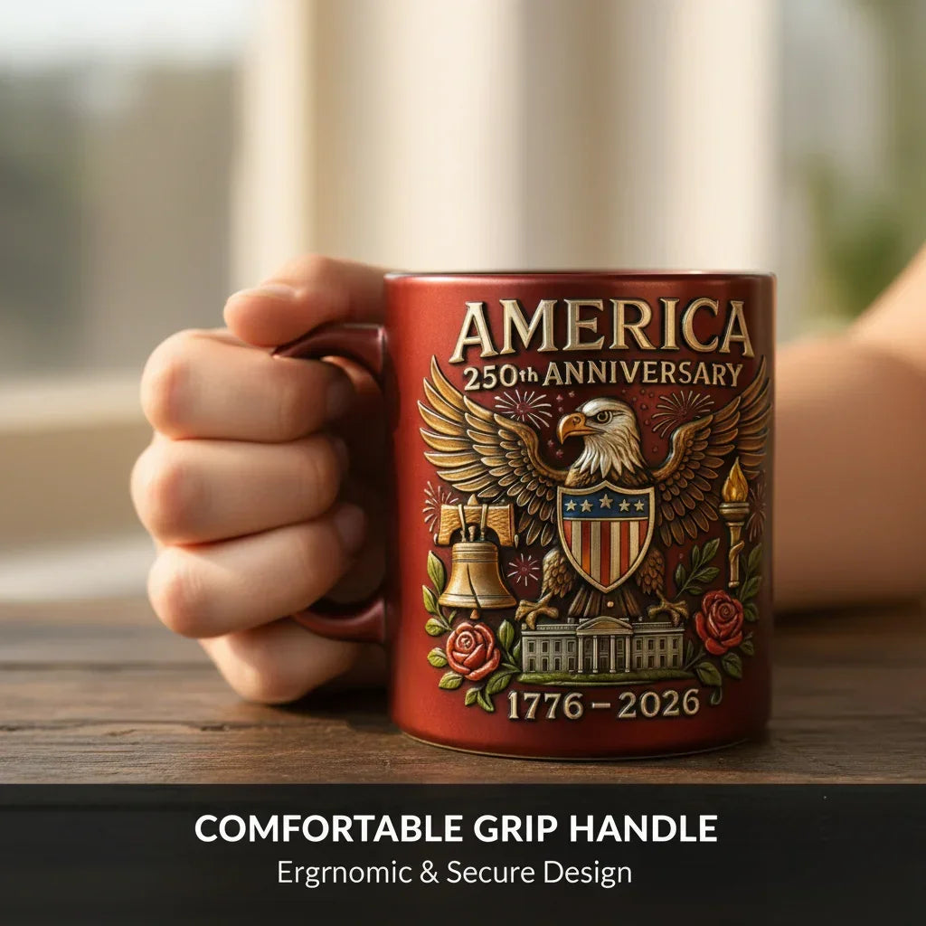 Ceramic Mug - Patriotic Ceramic 14oz