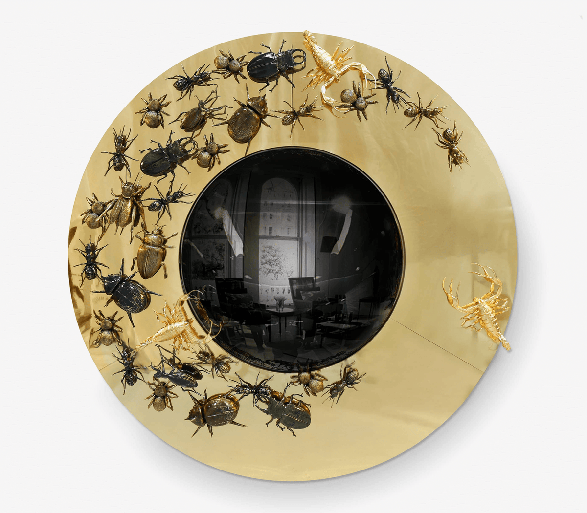 Convex Metamorphosis Mirror by Boca do Lobo