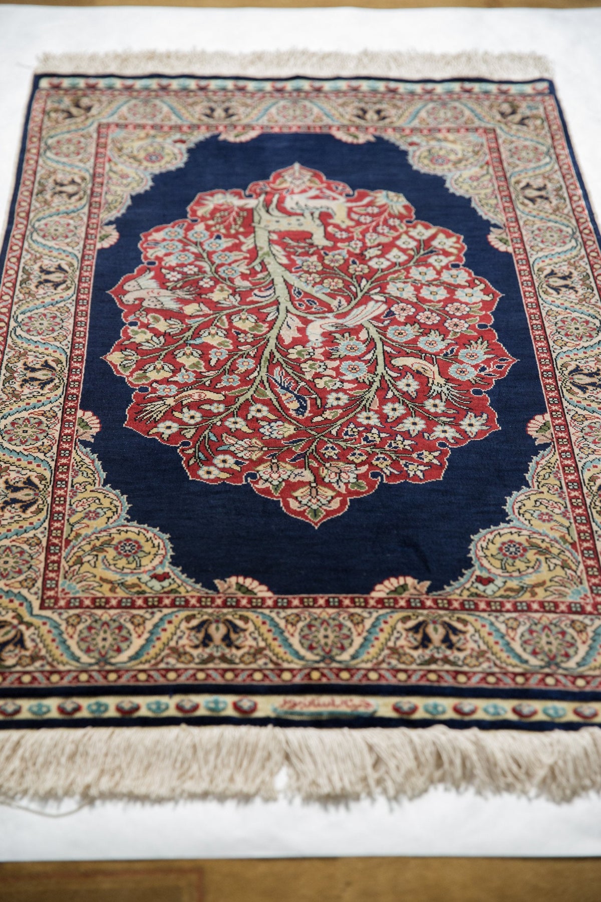 2x3 Vintage Fine Hereke Rug Mat