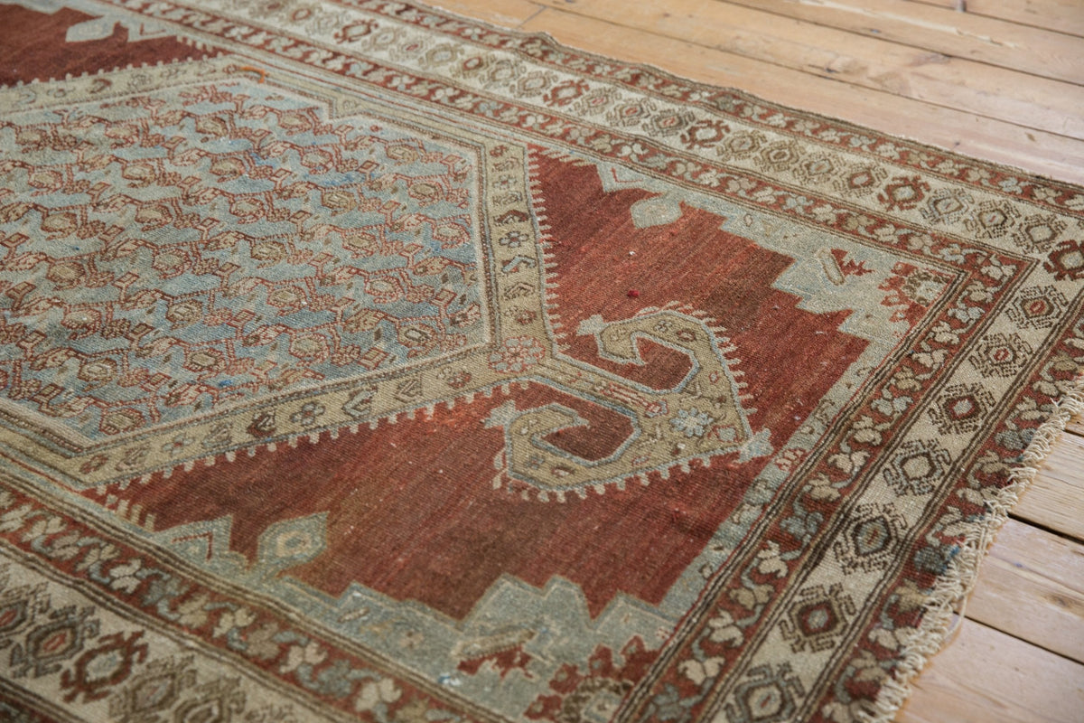 4x6 Vintage Distressed Malayer Rug