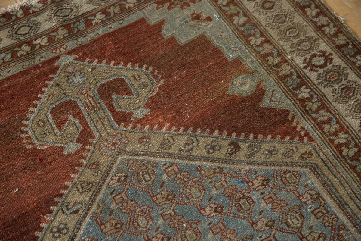 4x6 Vintage Distressed Malayer Rug