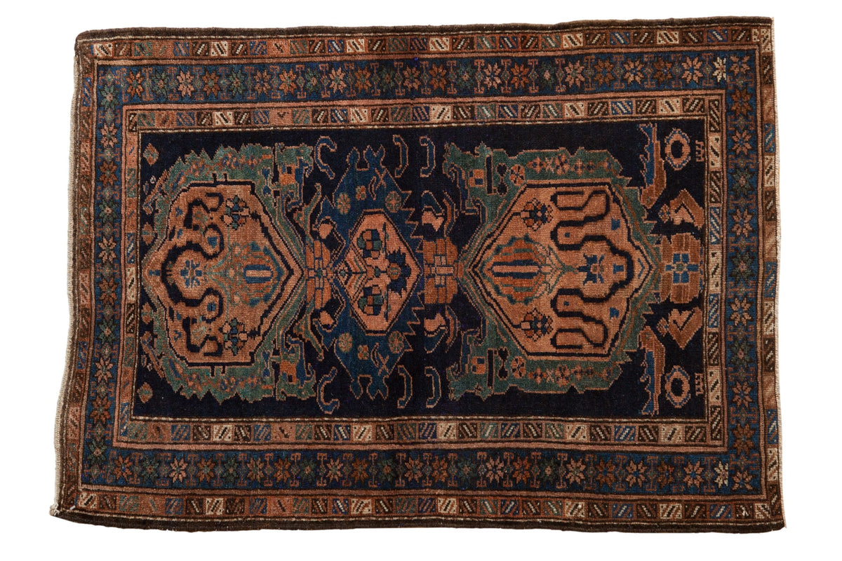 3x4.5 Vintage Fine Malayer Rug