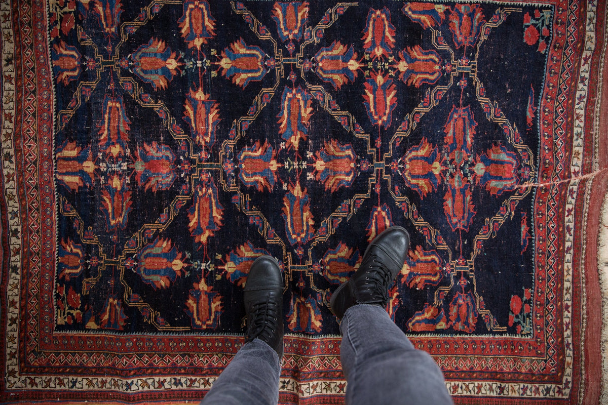 4x5.5 Antique Fine Afshar Rug