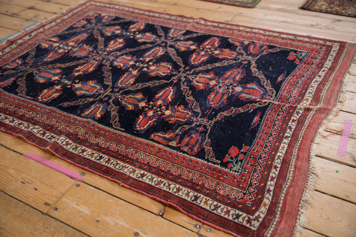 4x5.5 Antique Fine Afshar Rug
