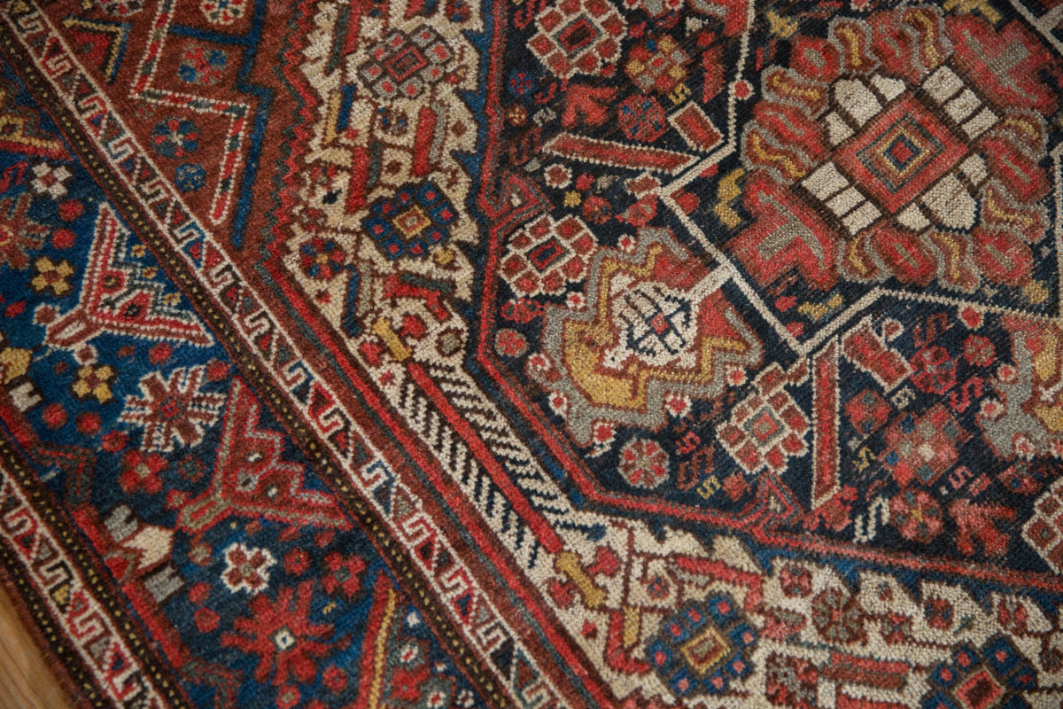 5x6 Vintage Kamseh Square Rug