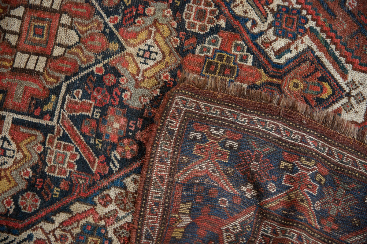 5x6 Vintage Kamseh Square Rug