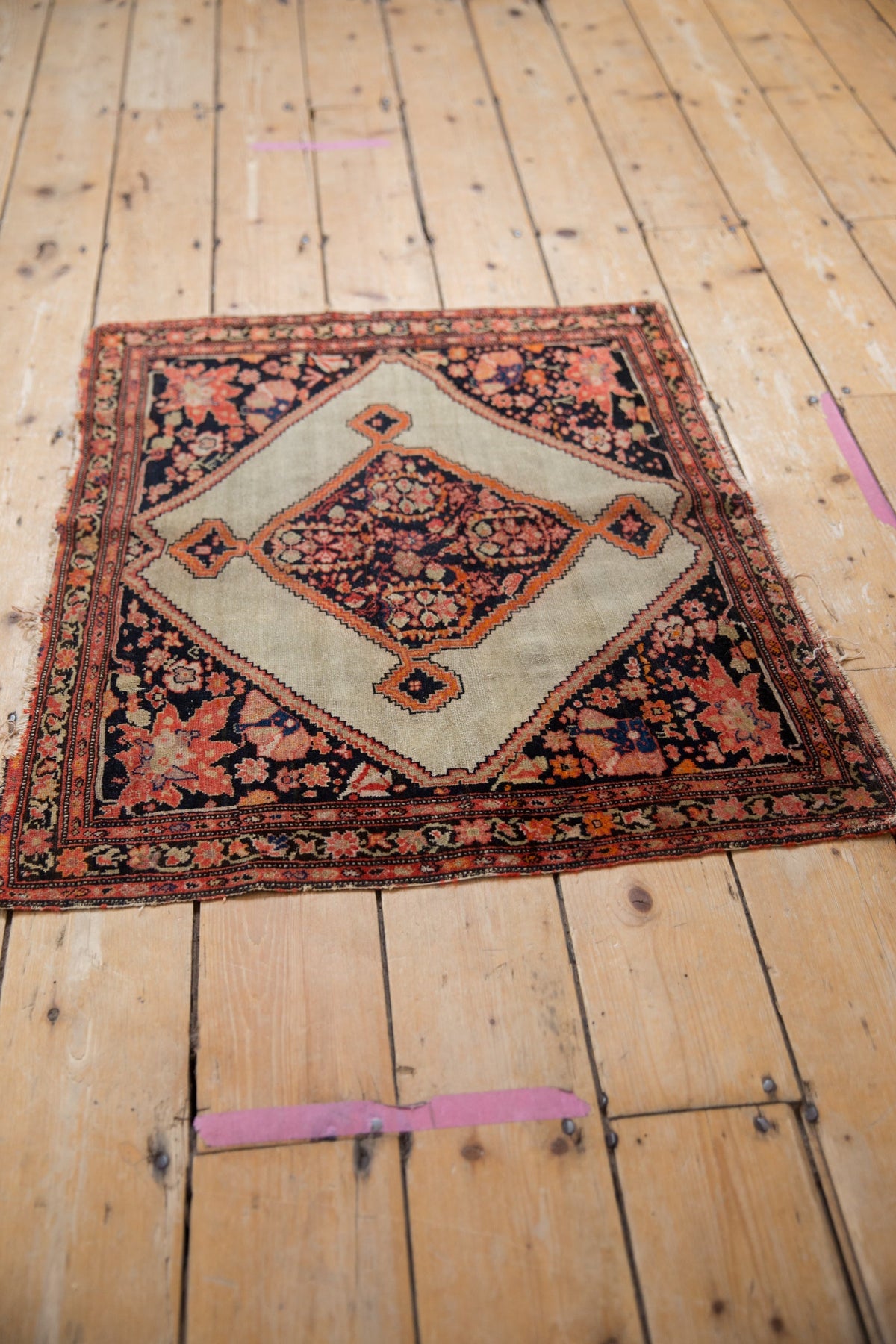 2.5x3 Antique Fine Malayer Square Rug