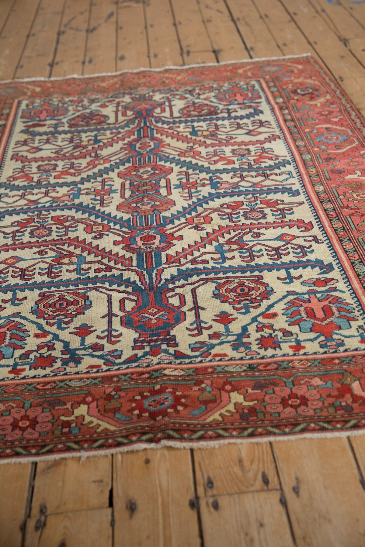 5x6 Antique Fine Malayer Square Rug