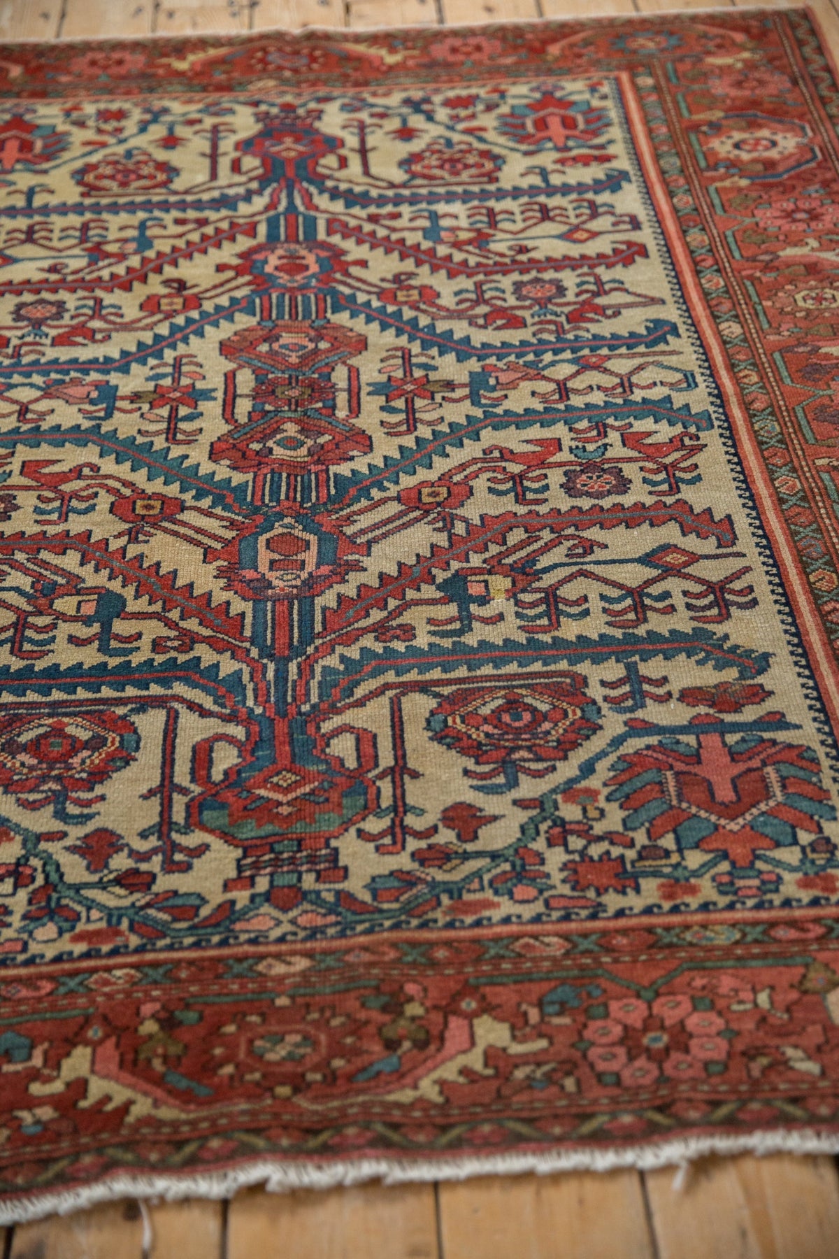 5x6 Antique Fine Malayer Square Rug