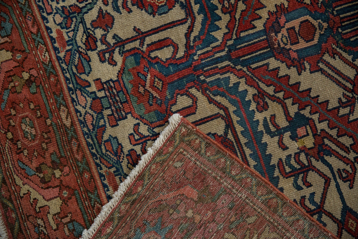5x6 Antique Fine Malayer Square Rug