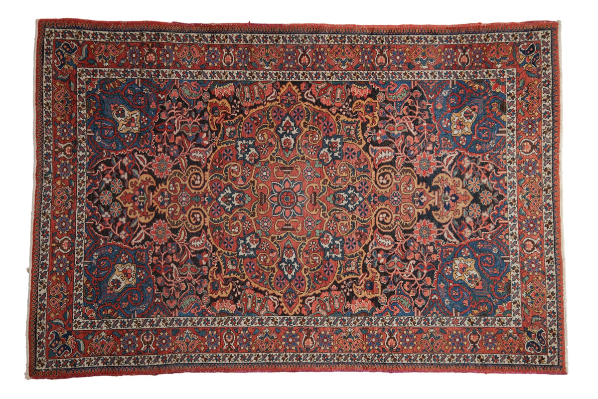 4.5x6.5 Vintage Isfahan Rug