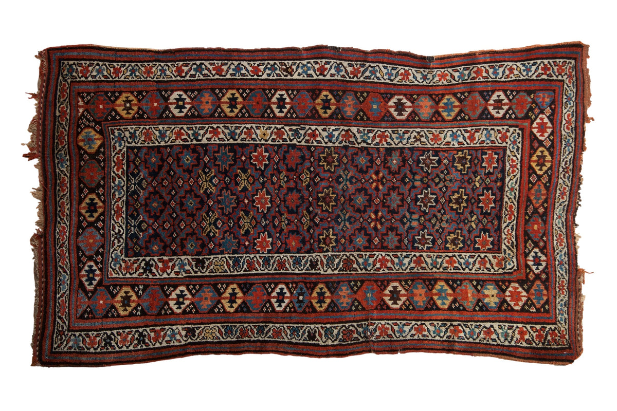 4x7 Vintage Kurd Rug