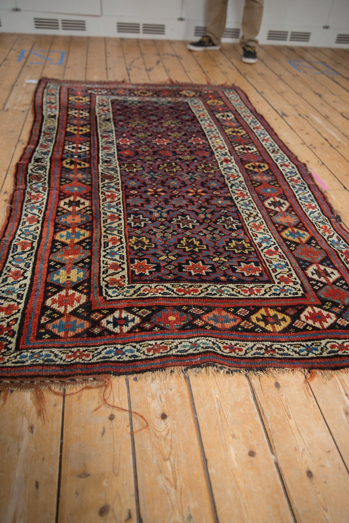 4x7 Vintage Kurd Rug