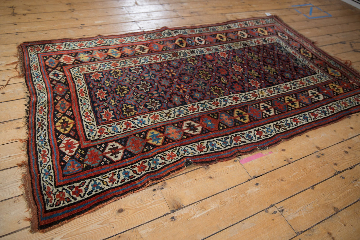 4x7 Vintage Kurd Rug